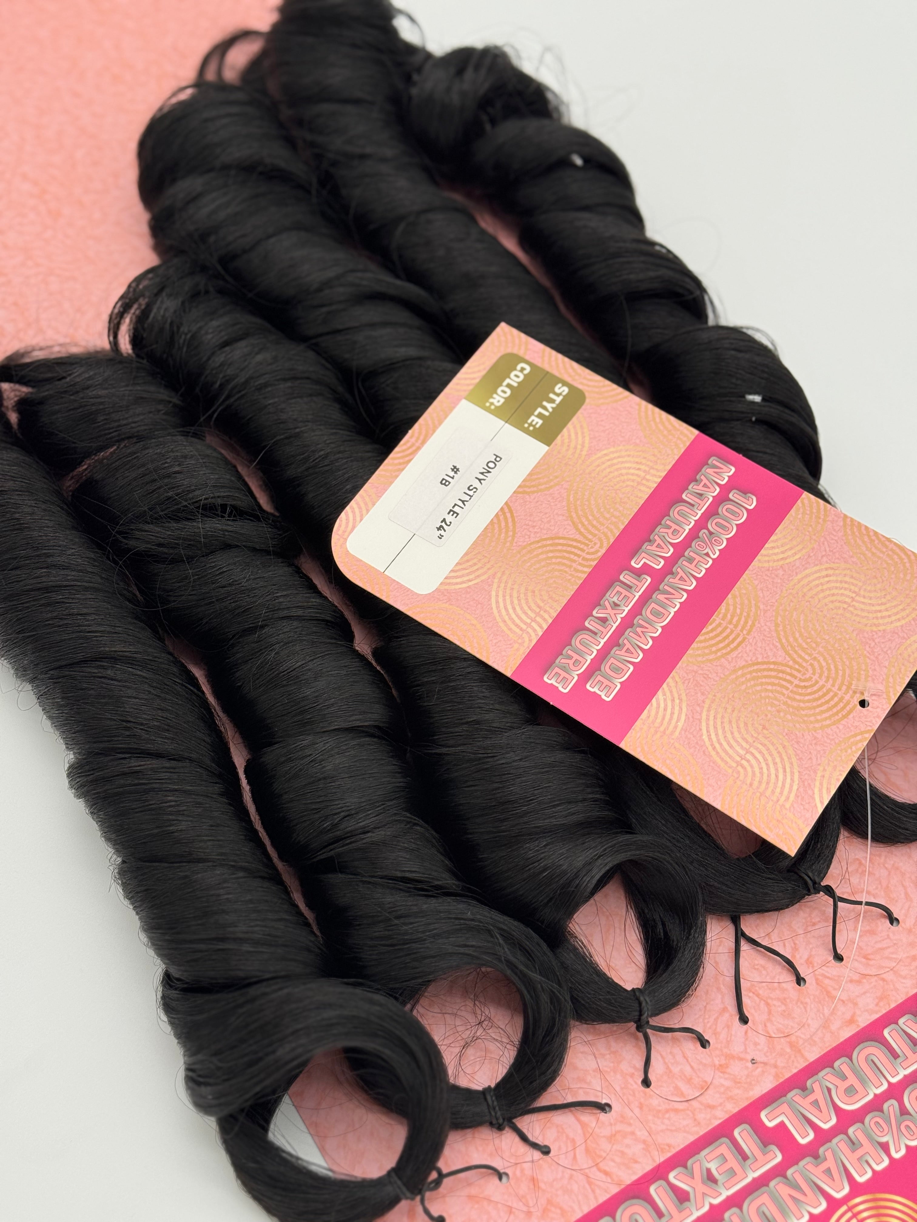 French Curls Flechthaare (1 Set), 1B