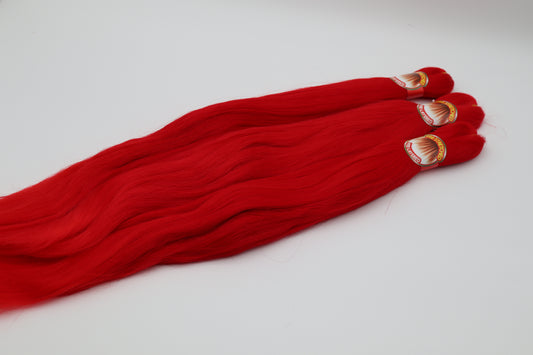 3x Pre- Stretched, Pre-Layered Braids, 26", 90g, einfarbig EZA20
