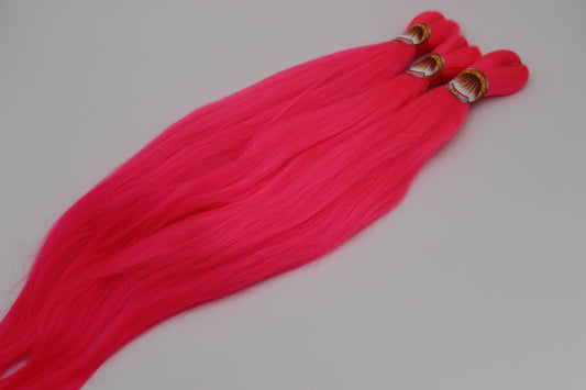 3x Pre- Stretched, Pre-Layered Braids, 26", 90g, einfarbig EZA21