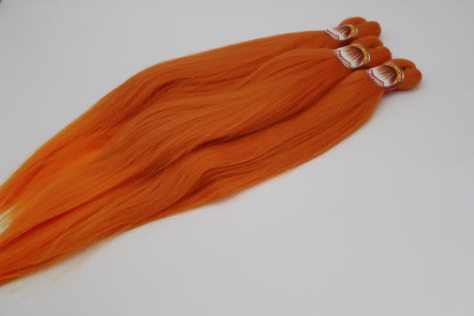 3x Pre- Stretched, Pre-Layered Braids, 26", 90g, einfarbig EZA24