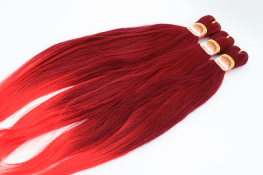 3x Pre- Stretched, Pre-Layered Braids, 26", 90g, zweifarbig EZB36