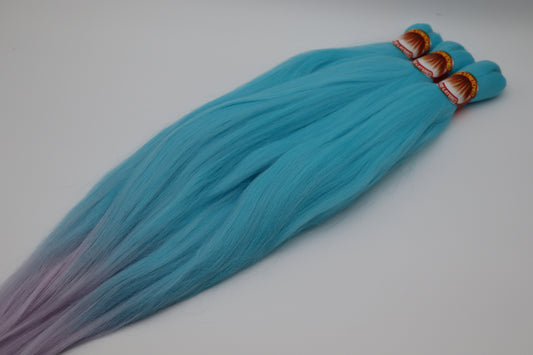 3x Pre- Stretched, Pre-Layered Braids, 26", 90g, zweifarbig EZB43