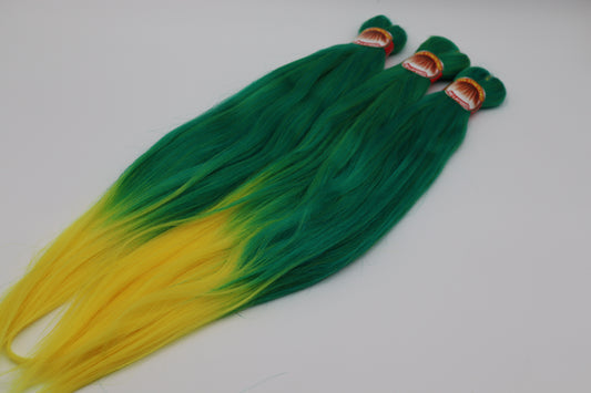 3x Pre- Stretched, Pre-Layered Braids, 26", 90g, zweifarbig EZB58