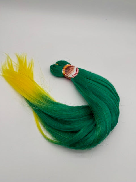 3x Pre- Stretched, Pre-Layered Braids, 26", 90g, zweifarbig EZB58