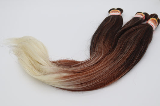 3x Pre- Stretched, Pre-Layered Braids, 26", 90g, dreifarbig EZC11