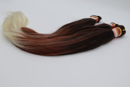 3x Pre- Stretched, Pre-Layered Braids, 26", 90g, dreifarbig EZC11