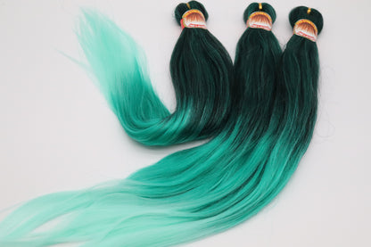 3x Pre- Stretched, Pre-Layered Braids, 26", 90g, dreifarbig EZC13