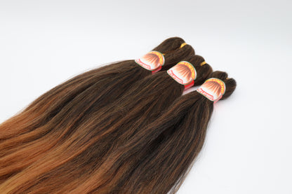 3x Pre- Stretched, Pre-Layered Braids, 26", 90g, dreifarbig EZC2