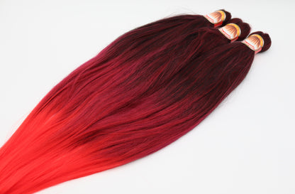 3x Pre- Stretched, Pre-Layered Braids, 26", 90g, dreifarbig EZC3