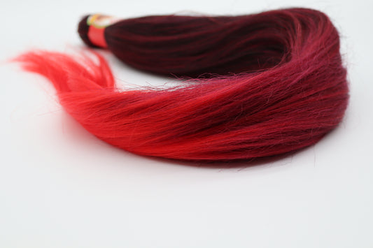 3x Pre- Stretched, Pre-Layered Braids, 26", 90g, dreifarbig EZC3