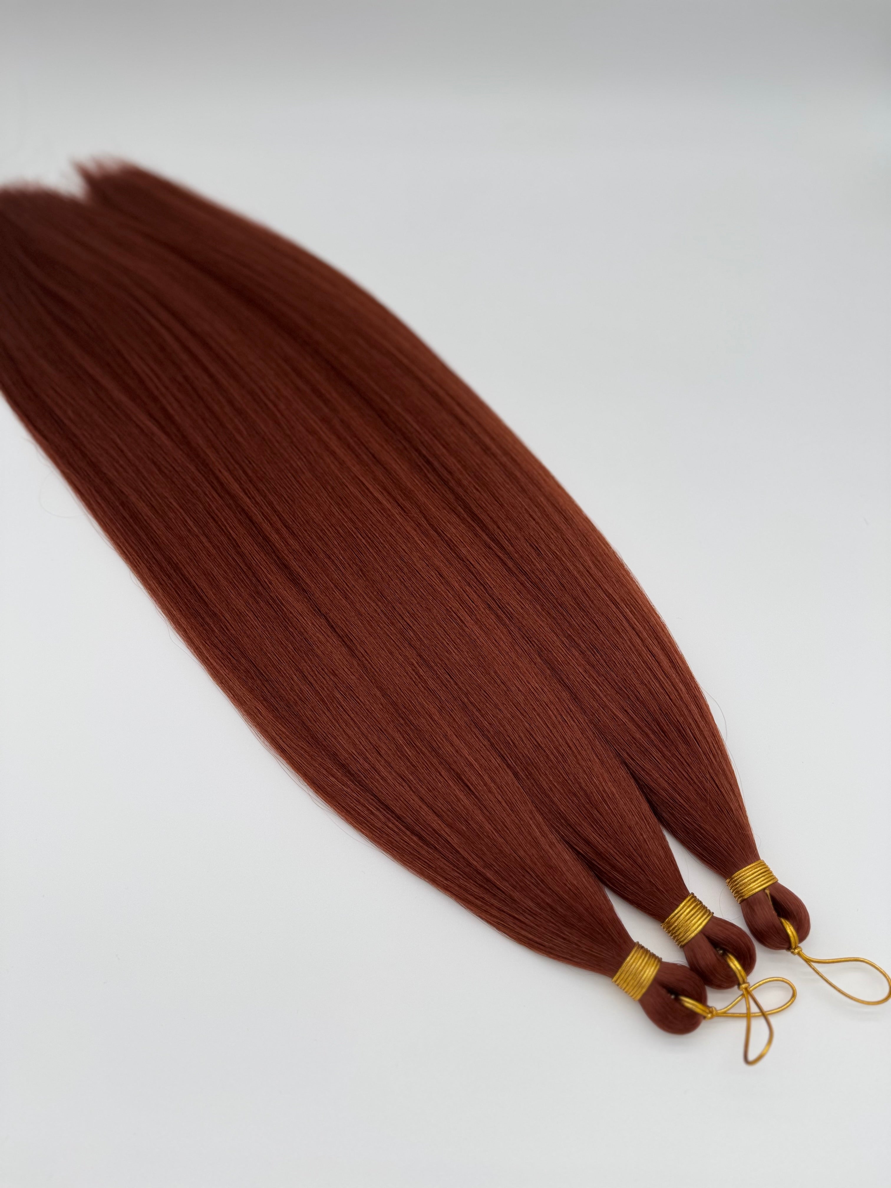 28" Glatte Crochet Haar – 100% Futura LF Fibre (3er-Set), HEIKE