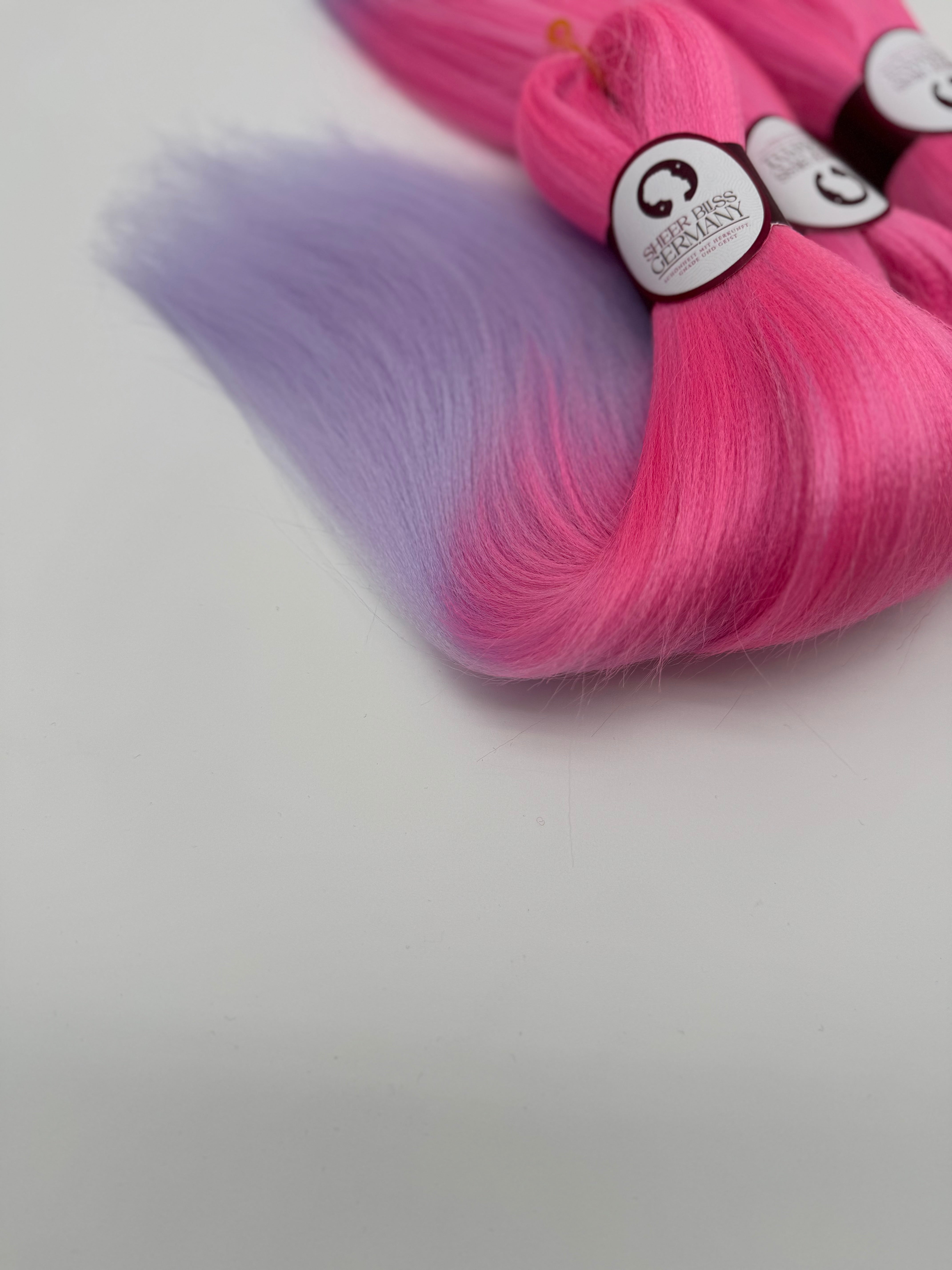 Exklusives Kinder- Flechthaar, Bonbon (3er Set)