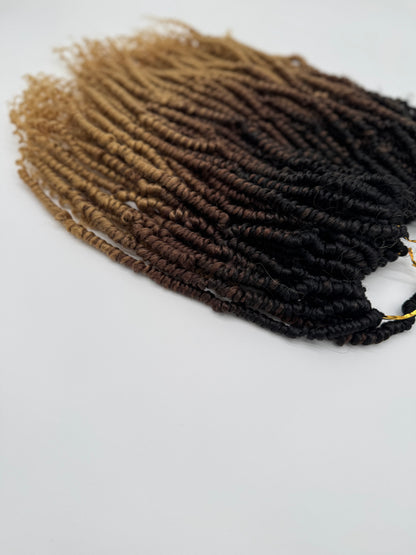 3x Bomb Twist – Antibakterielle Twist-Extensions für voluminöse Styles, Wiederverwendbar, 1B/4/27