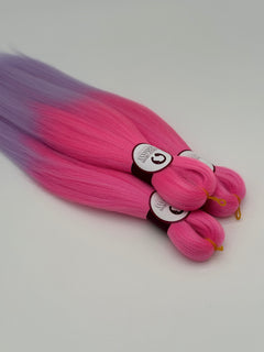 Exklusives Kinder- Flechthaar, Bonbon (3er Set)