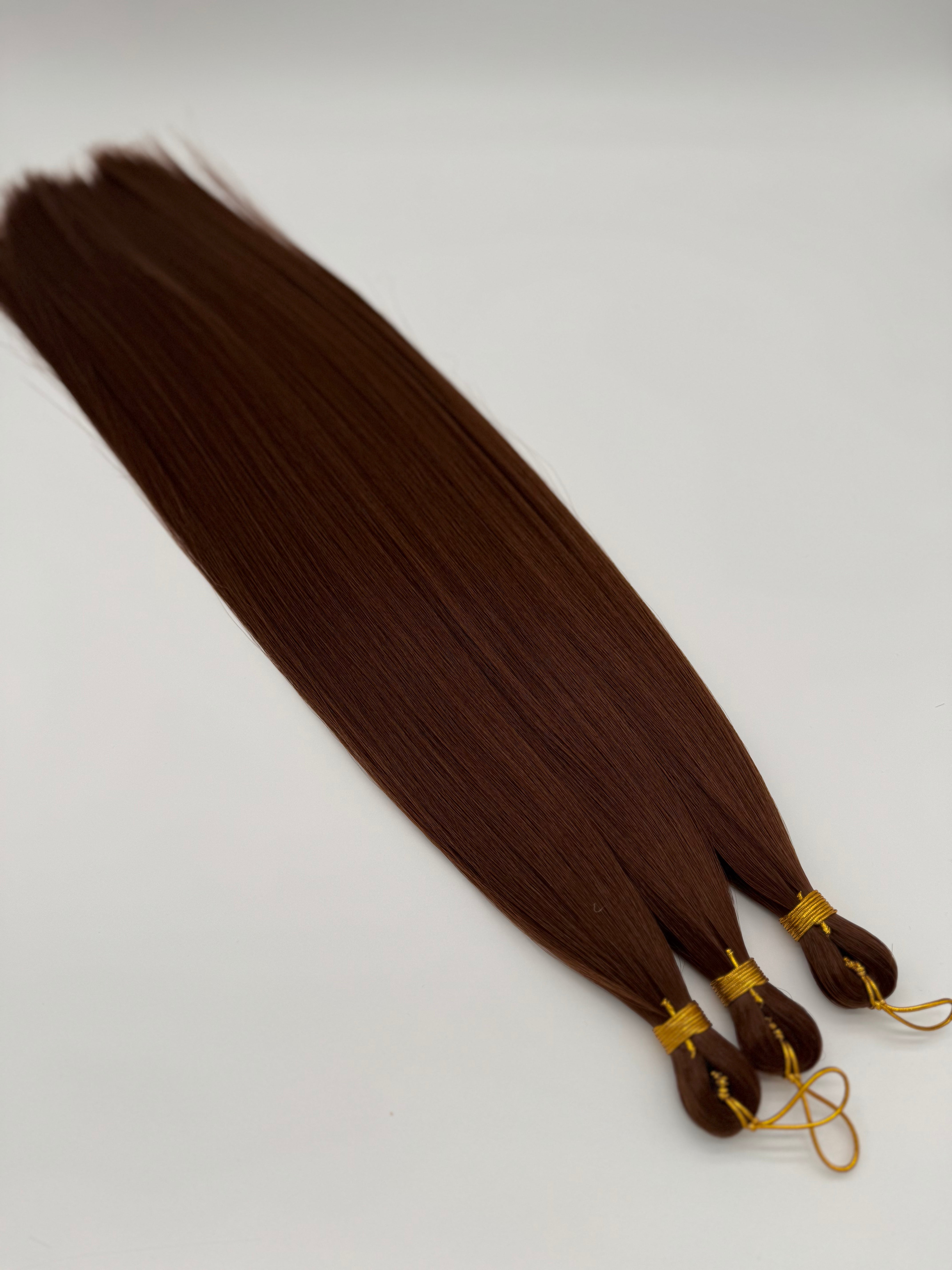 28" Glatte Crochet Haar – 100% Futura LF Fibre (3er-Set), LUNA