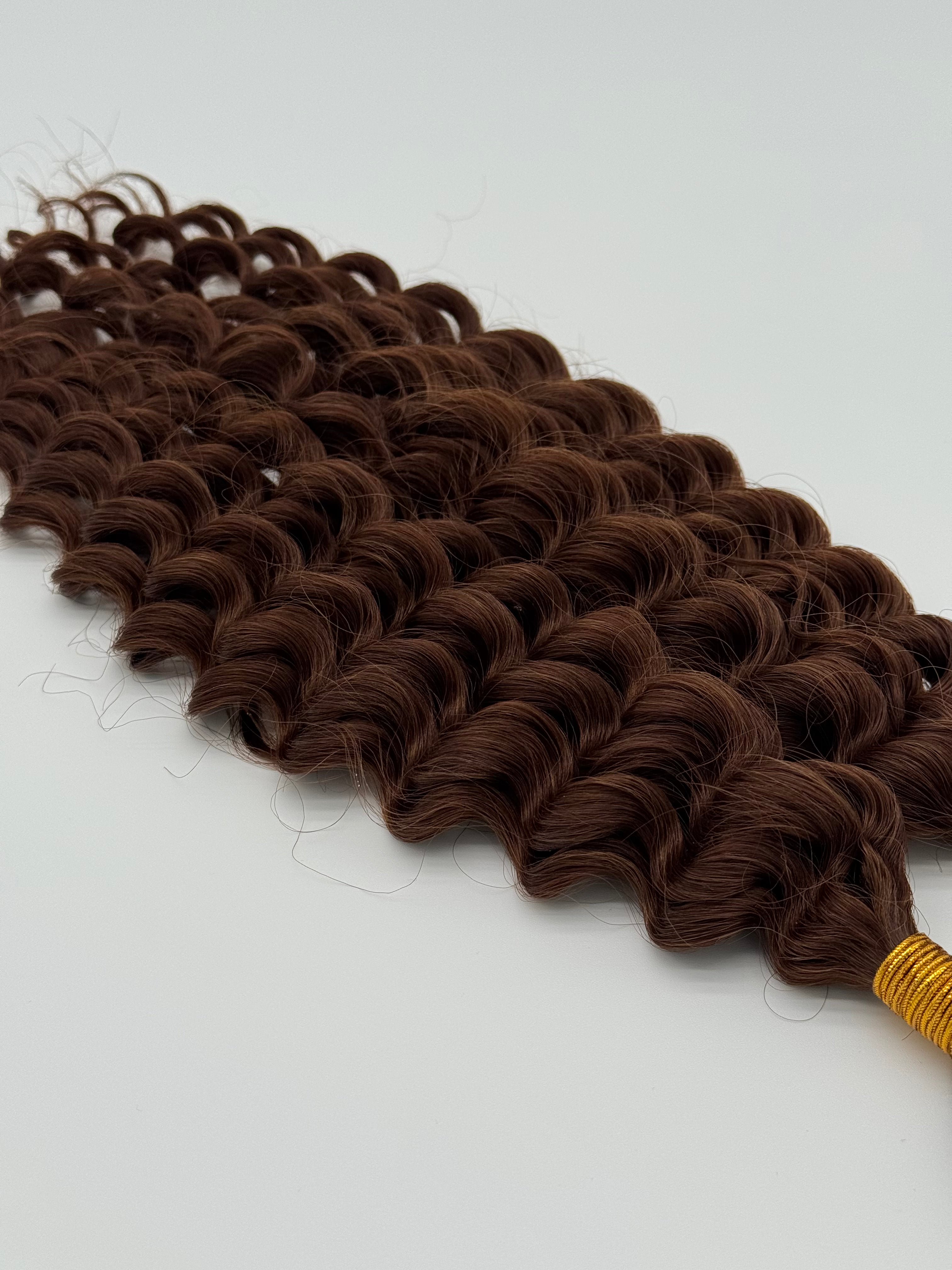 Deep Wave Bulk Hair – Extensions aus Synthetic Hair Premium Fiber Blend, M30/33