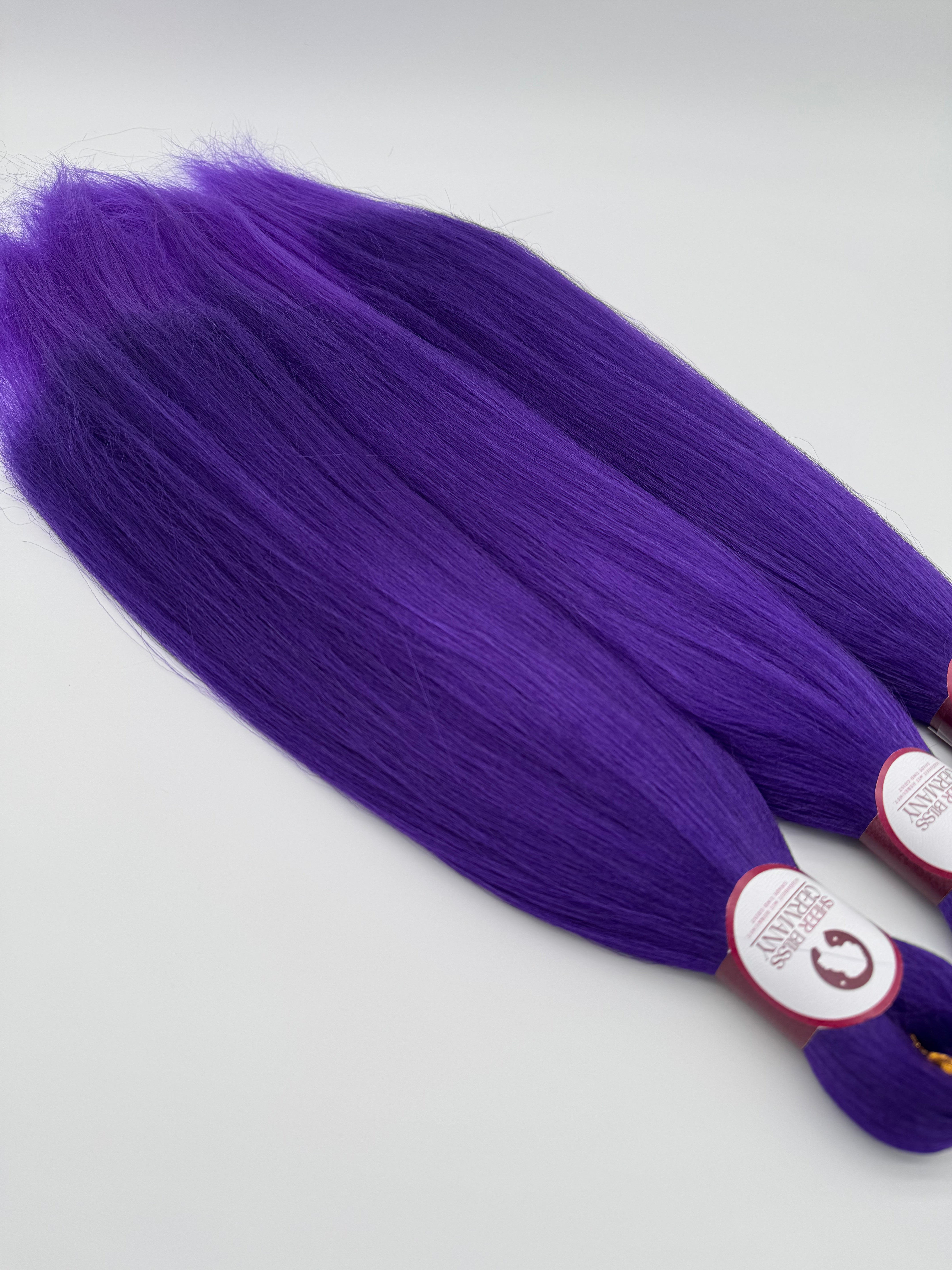 3x Pre- Stretched, Pre-Layered Braids, 26", 90g, einfarbig EZA32