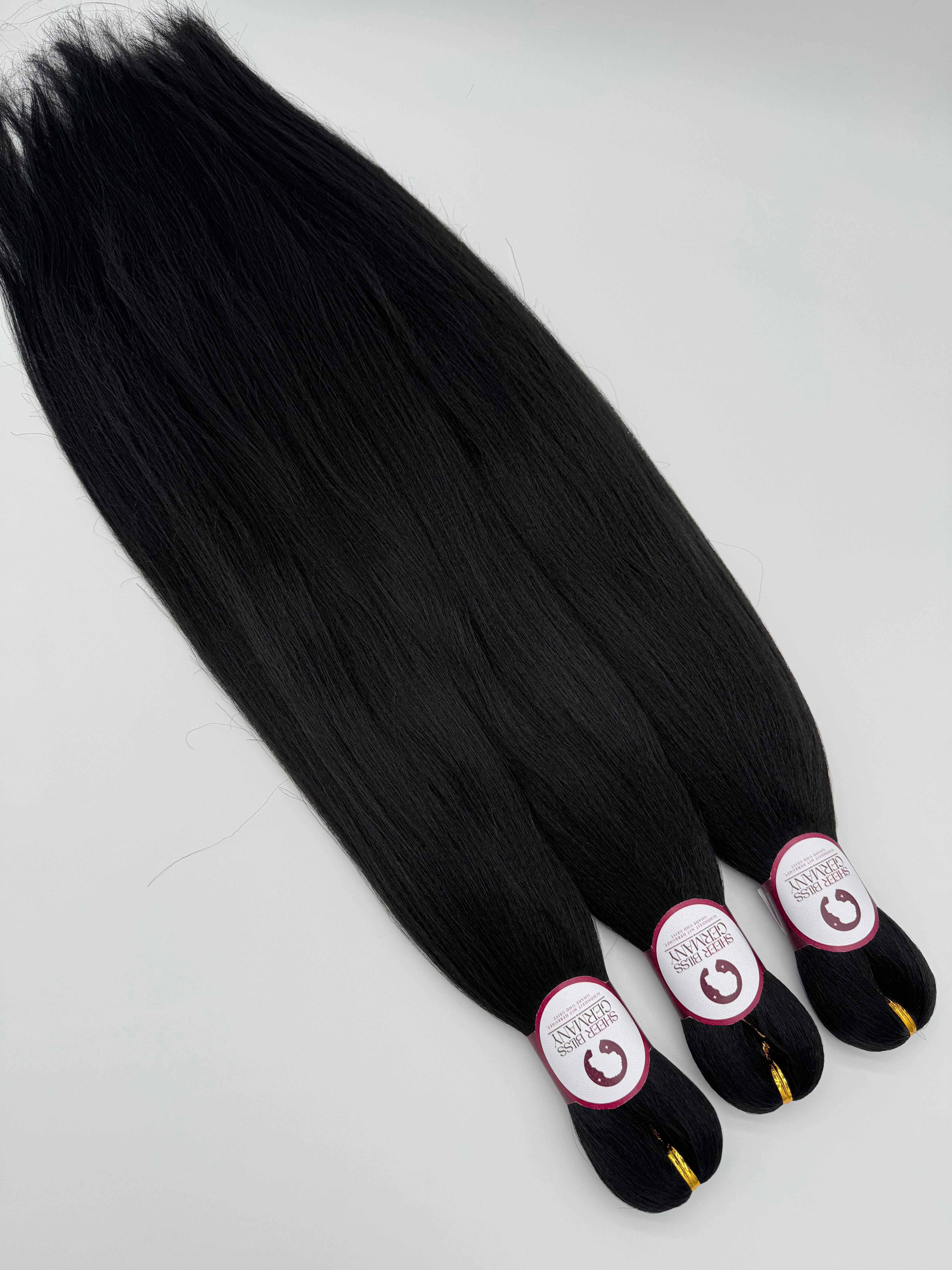 Pre-Stretched, Pre-Layered Flechthaare (3er Set), 1B