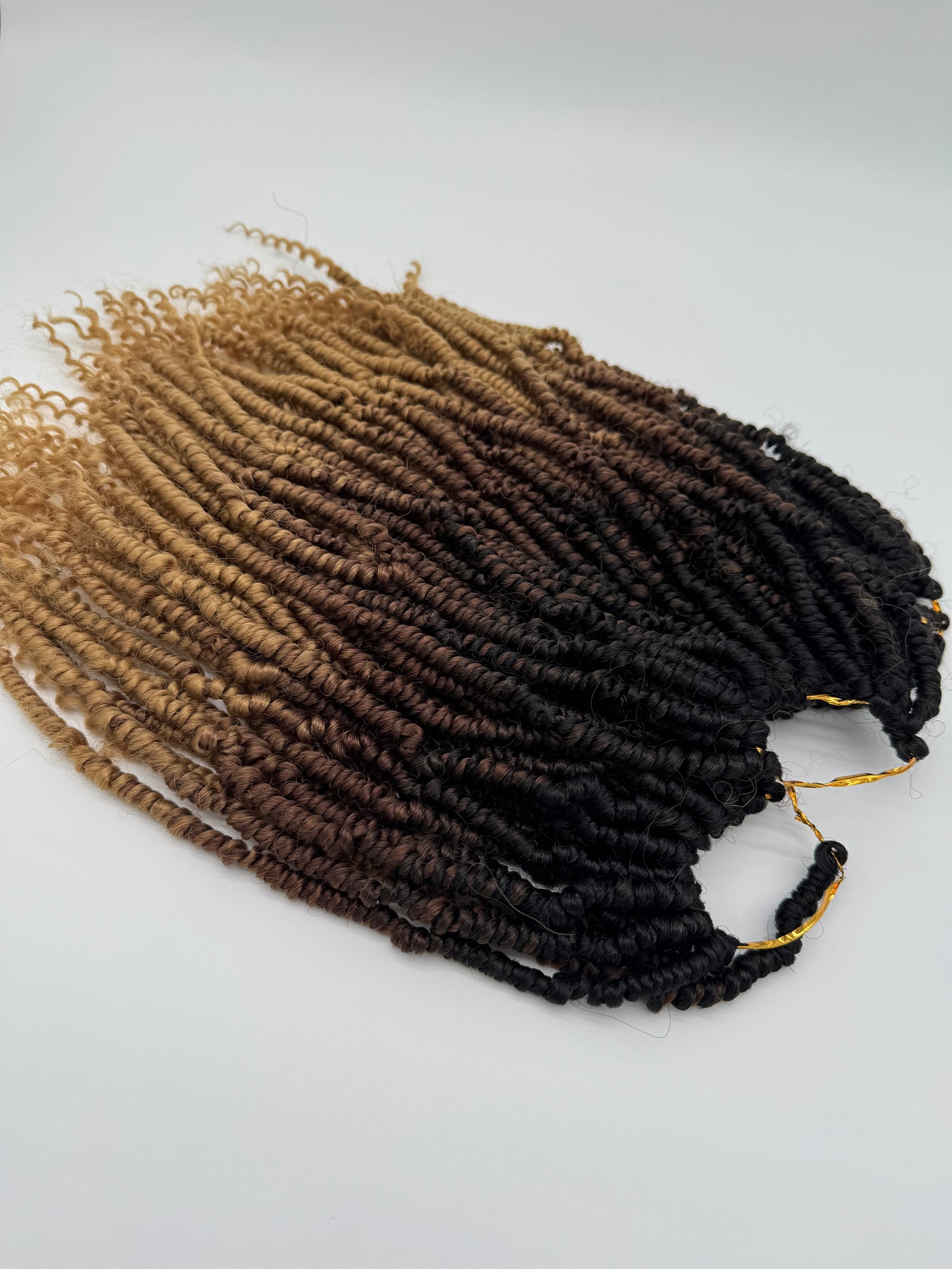 3x Bomb Twist – Antibakterielle Twist-Extensions für voluminöse Styles, Wiederverwendbar, 1B/4/27