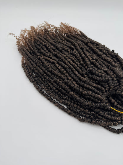 3x Bomb Twist – Antibakterielle Twist-Extensions für voluminöse Styles, Wiederverwendbar, T/27