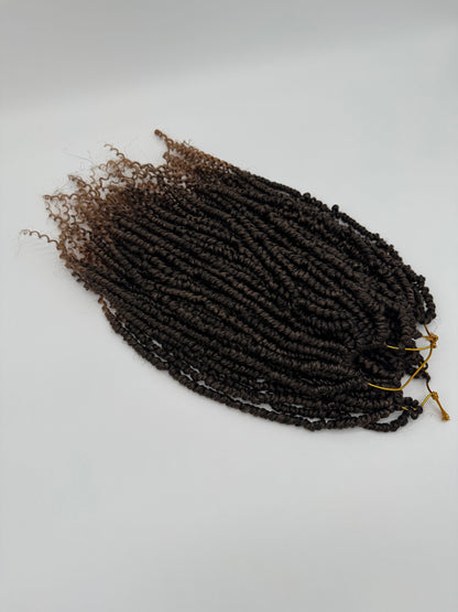 3x Bomb Twist – Antibakterielle Twist-Extensions für voluminöse Styles, Wiederverwendbar, T/27