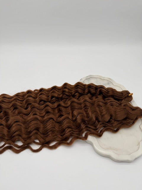 2 Stk. Ocean Wave Crochet Haare – Bio Protein Fiber, 30