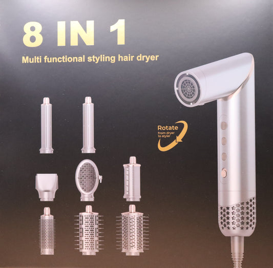 1 Stk. 8 in 1 Haarstyler & Ionen Haartrockner