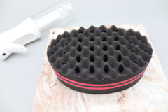 1 Stk. Haarschwammbürste – Afro Curl Schwamm & Handschuh für natürliche Locken