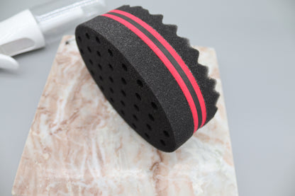 1 Stk. Haarschwammbürste, Afro Curl Schwamm