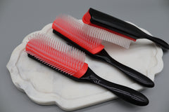 1 Stk. Locken Haarbürste – 9 Reihen Kissenbürste mit Nylonborsten