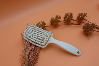 1 Stk. Haarbürste, Bürste mit Spiralfeder für Jeden Haartyp