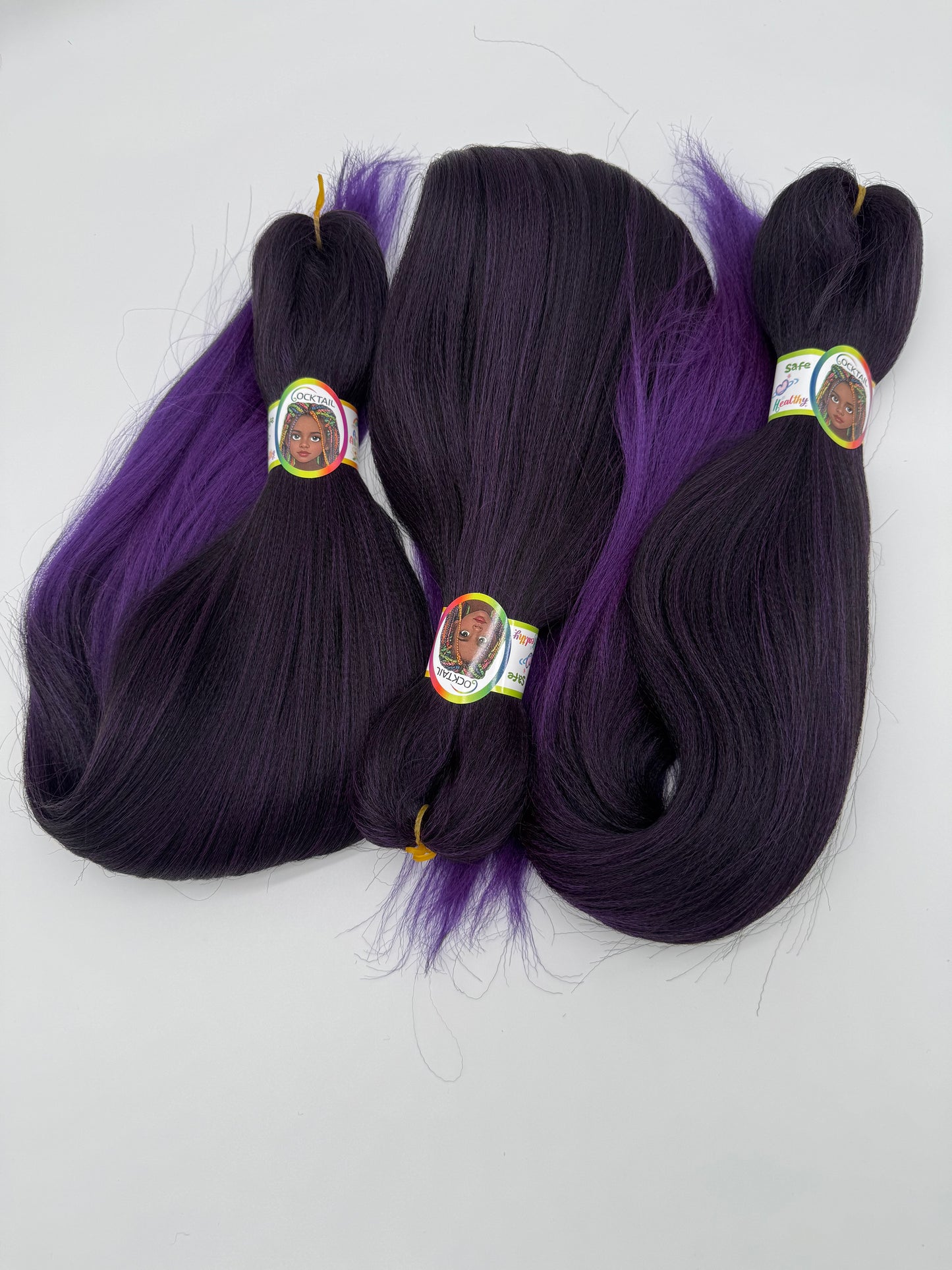 3x Pre-Stretched Premium Braids – Antibakterielle Flechthaarsträhnen, 2-47