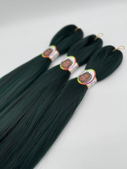 3x Pre-Stretched Premium Braids – Antibakterielle Flechthaarsträhnen, 2-33