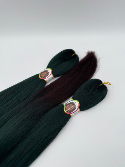 3x Pre-Stretched Premium Braids – Antibakterielle Flechthaarsträhnen, 2-33