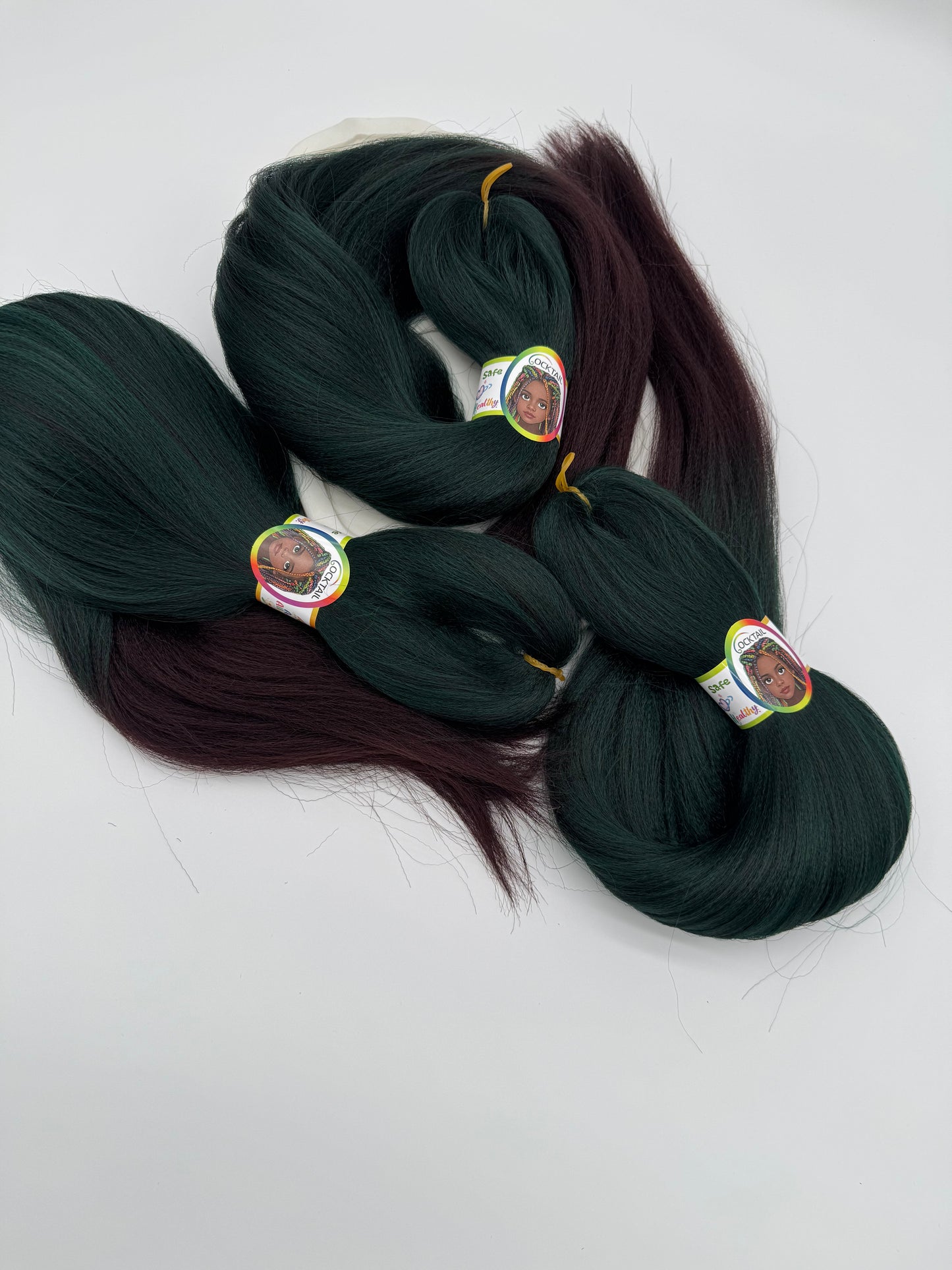 3x Pre-Stretched Premium Braids – Antibakterielle Flechthaarsträhnen, 2-33