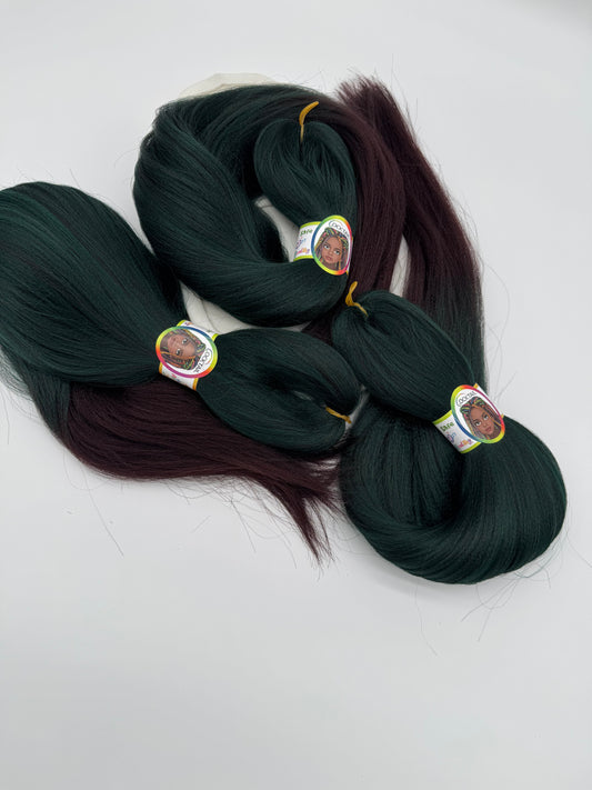 3x Pre-Stretched Premium Braids – Antibakterielle Flechthaarsträhnen, 2-33