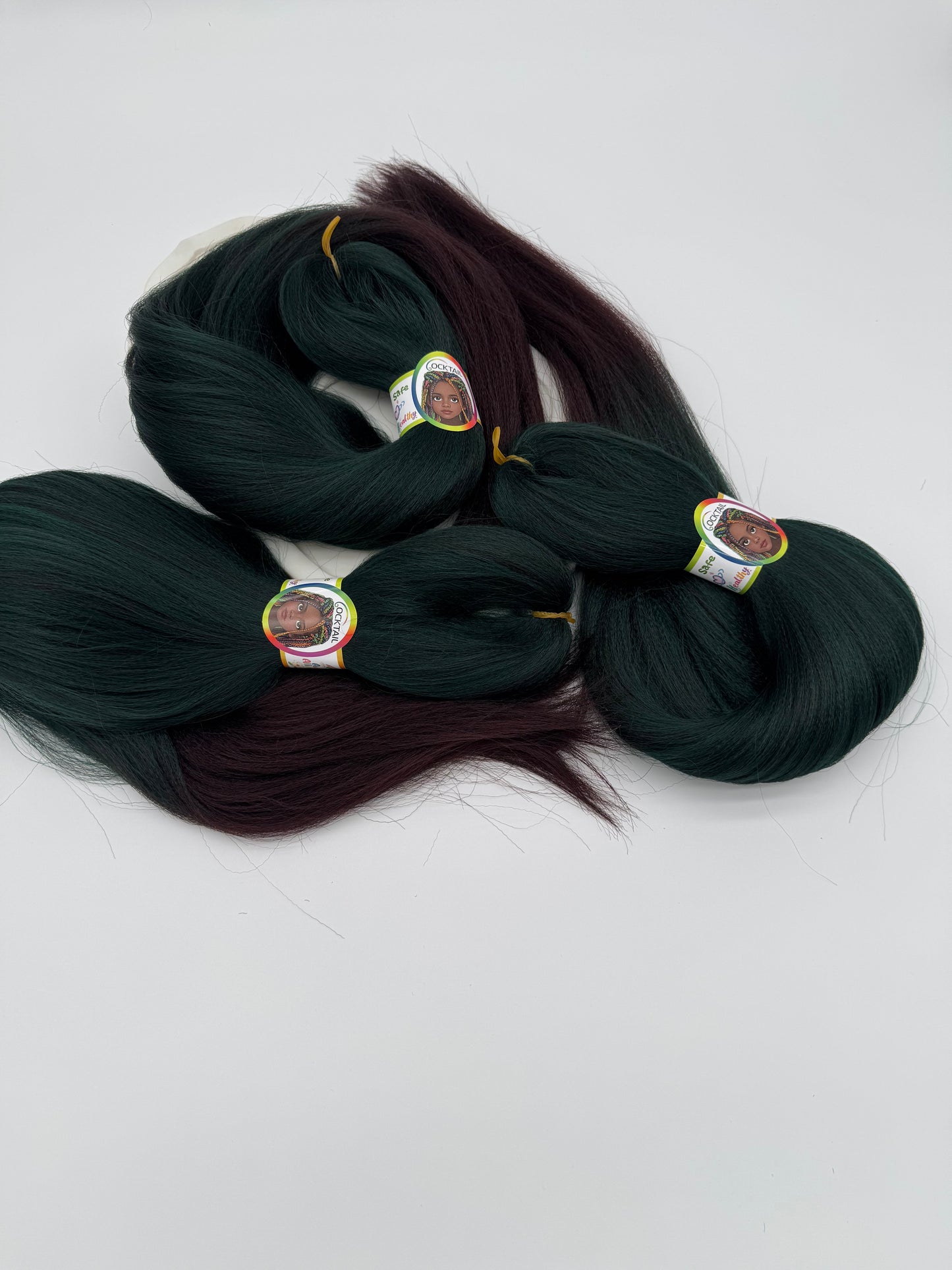 3x Pre-Stretched Premium Braids – Antibakterielle Flechthaarsträhnen, 2-33