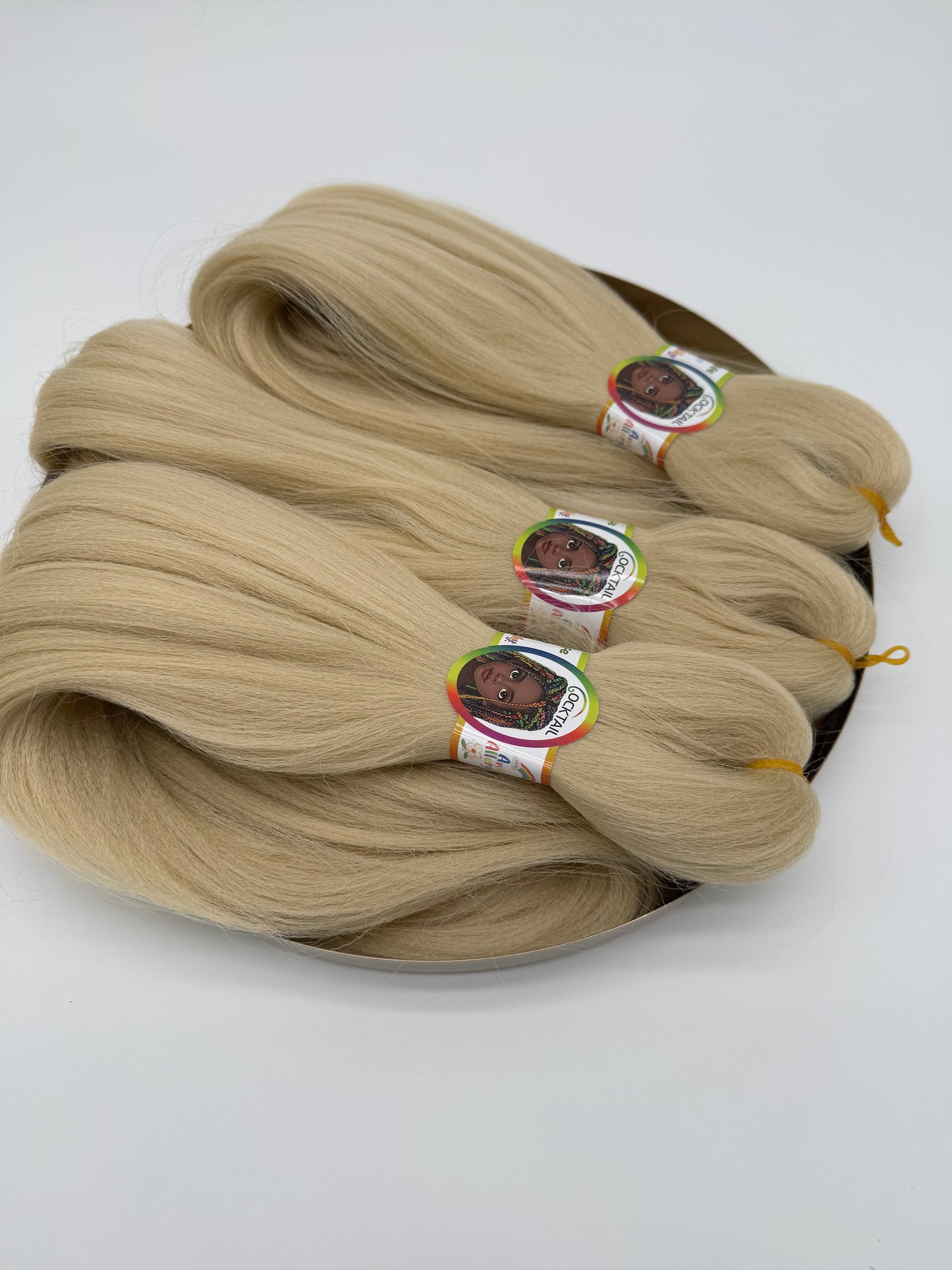 3x Pre-Stretched Premium Braids – Antibakterielle Flechthaarsträhnen, 1-23
