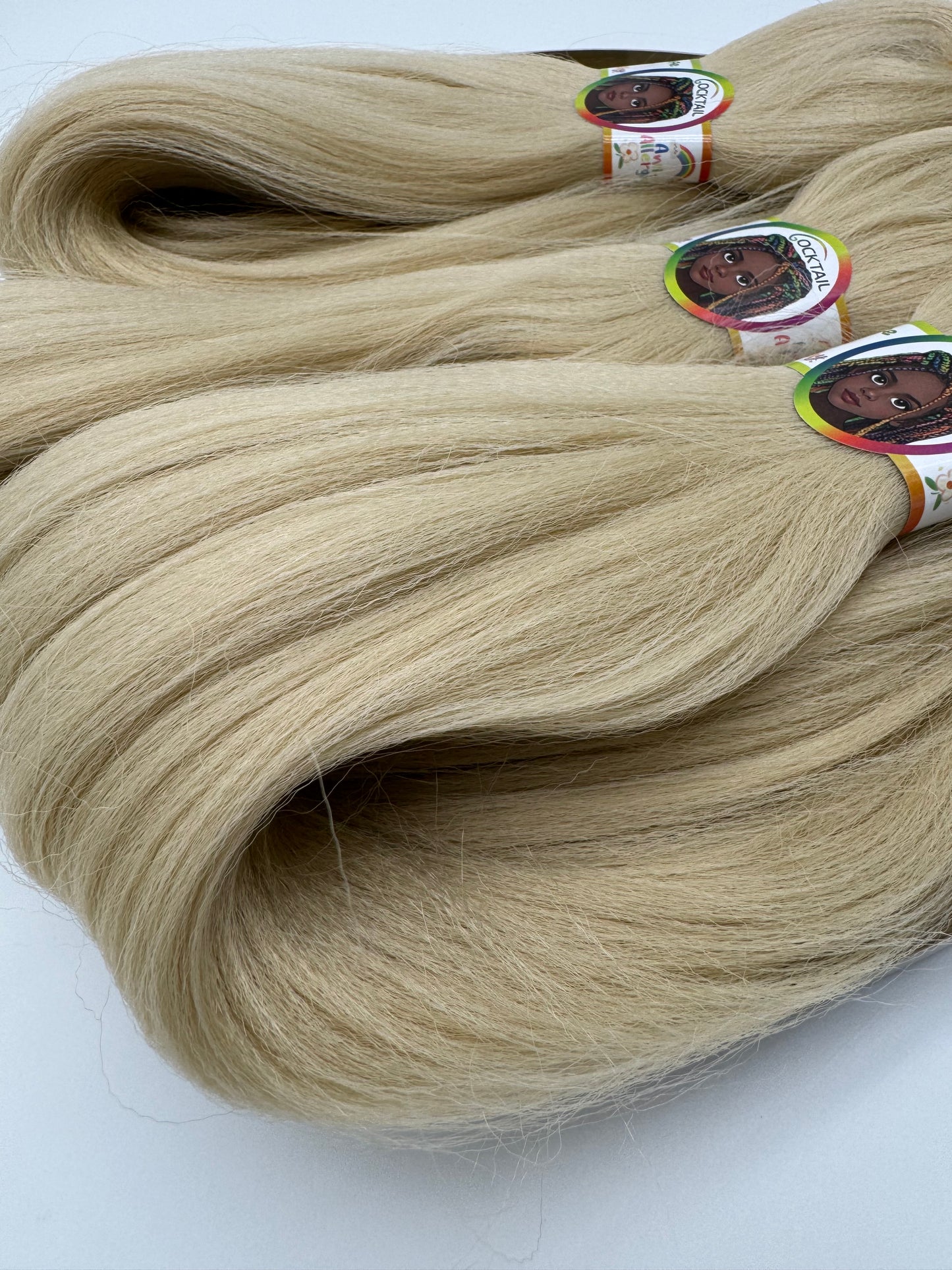 3x Pre-Stretched Premium Braids – Antibakterielle Flechthaarsträhnen, 1-23