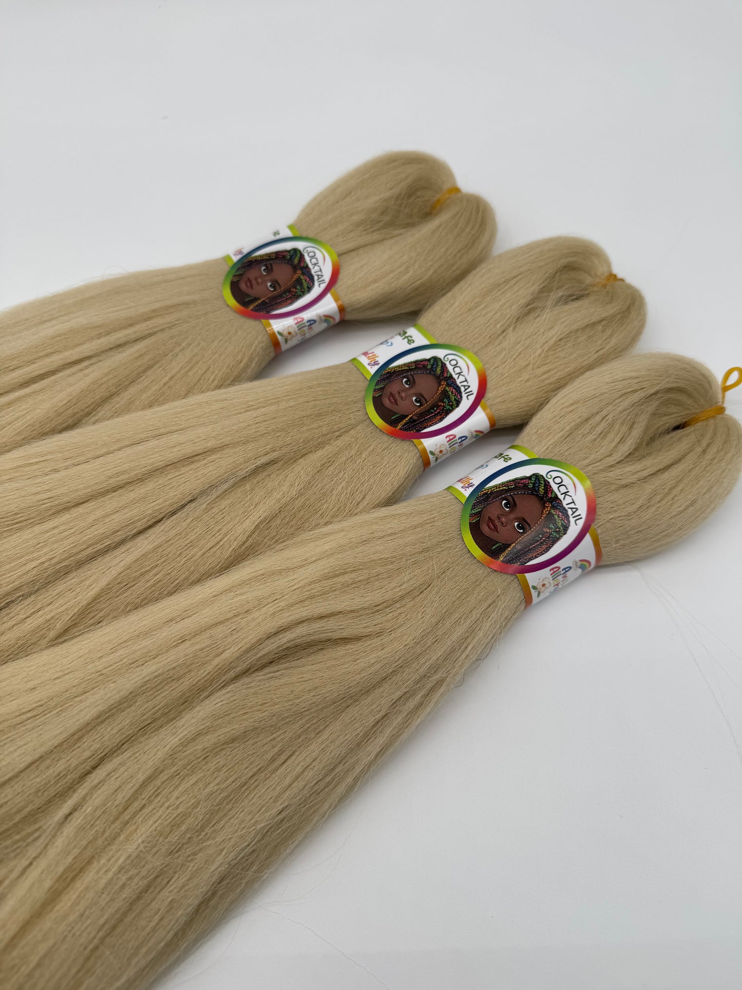 3x Pre-Stretched Premium Braids – Antibakterielle Flechthaarsträhnen, 1-23