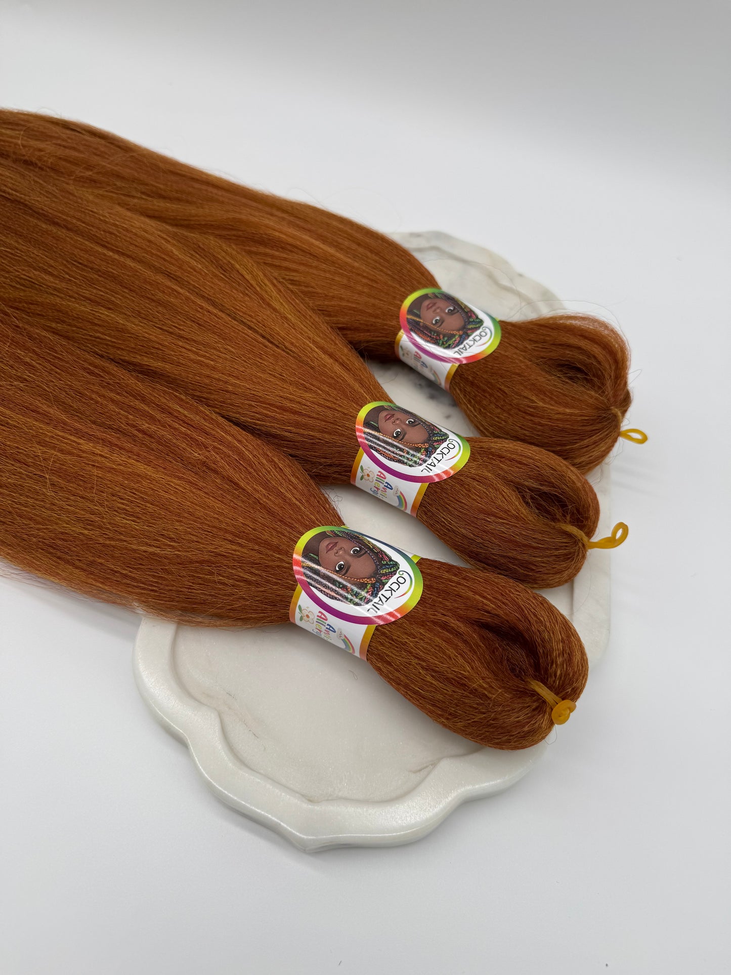 3x Pre-Stretched Premium Braids – Antibakterielle Flechthaarsträhnen, M54