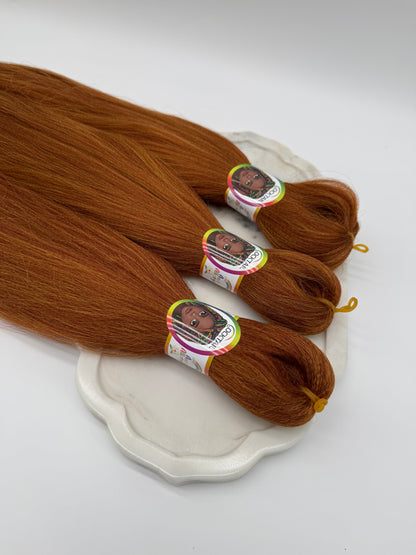 3x Pre-Stretched Premium Braids – Antibakterielle Flechthaarsträhnen, M54