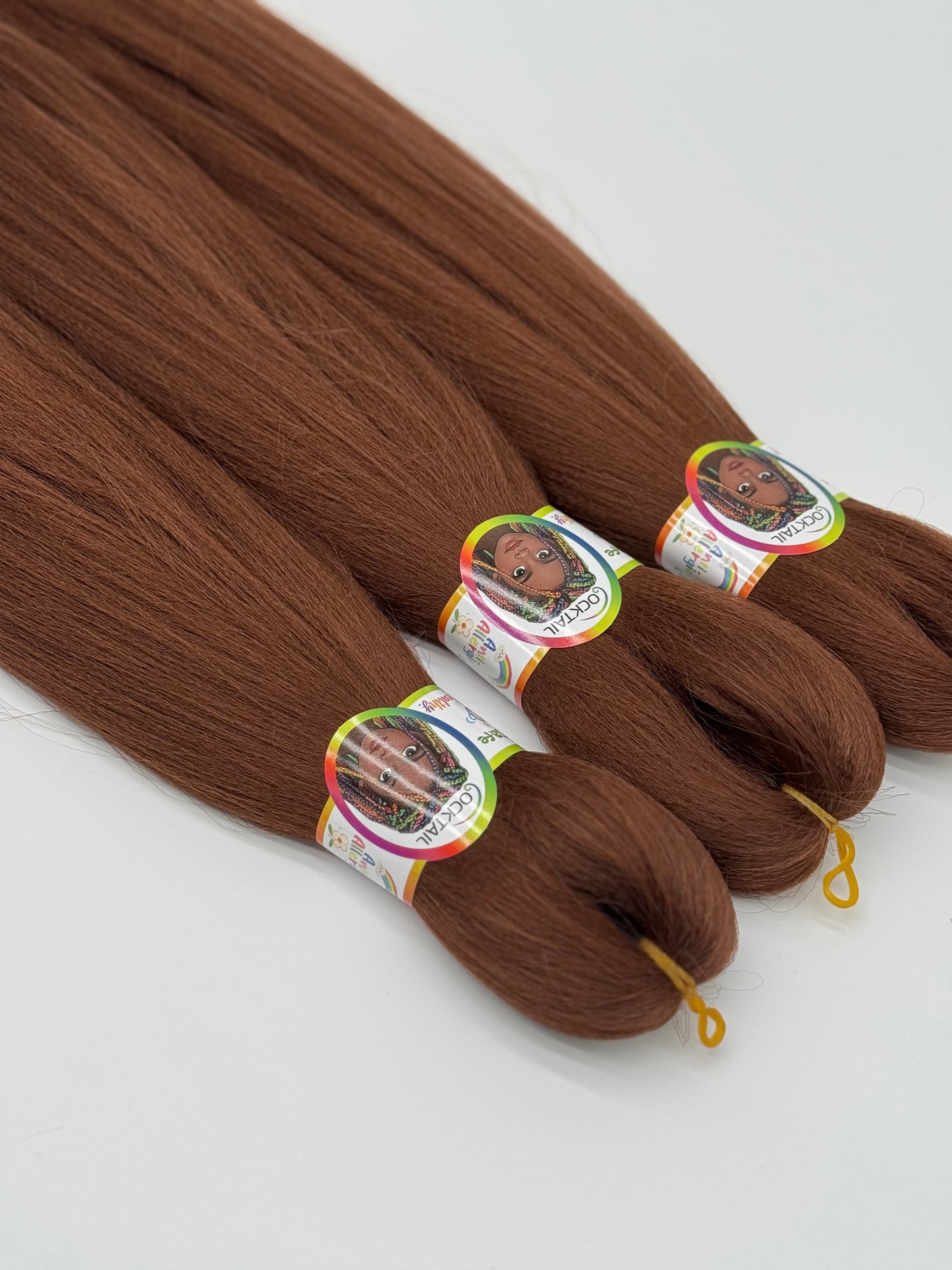 3x Pre-Stretched Premium Braids – Antibakterielle Flechthaarsträhnen, 1-25