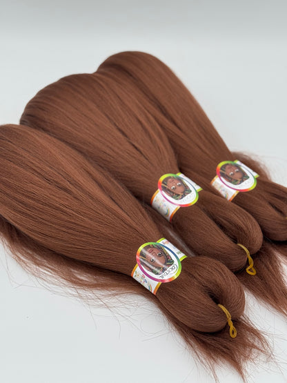 3x Pre-Stretched Premium Braids – Antibakterielle Flechthaarsträhnen, 1-25