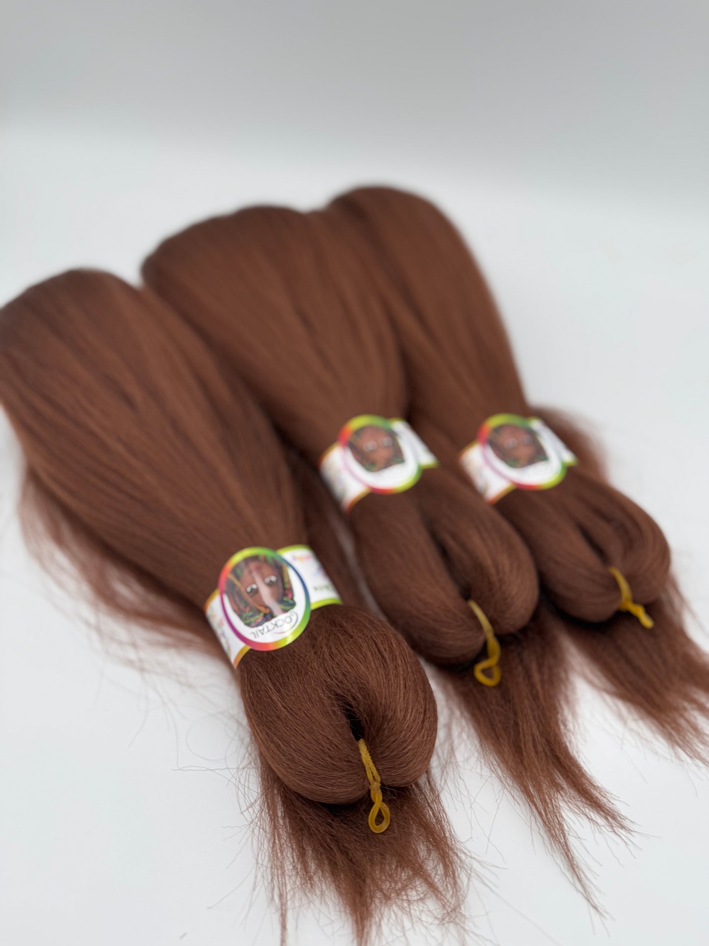 3x Pre-Stretched Premium Braids – Antibakterielle Flechthaarsträhnen, 1-25