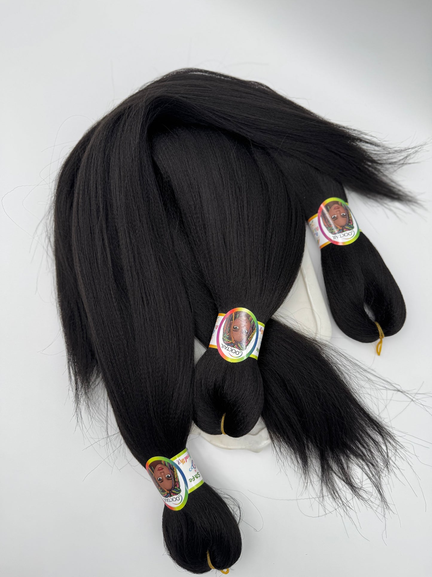 3x Pre-Stretched Premium Braids – Antibakterielle Flechthaarsträhnen, 1-18