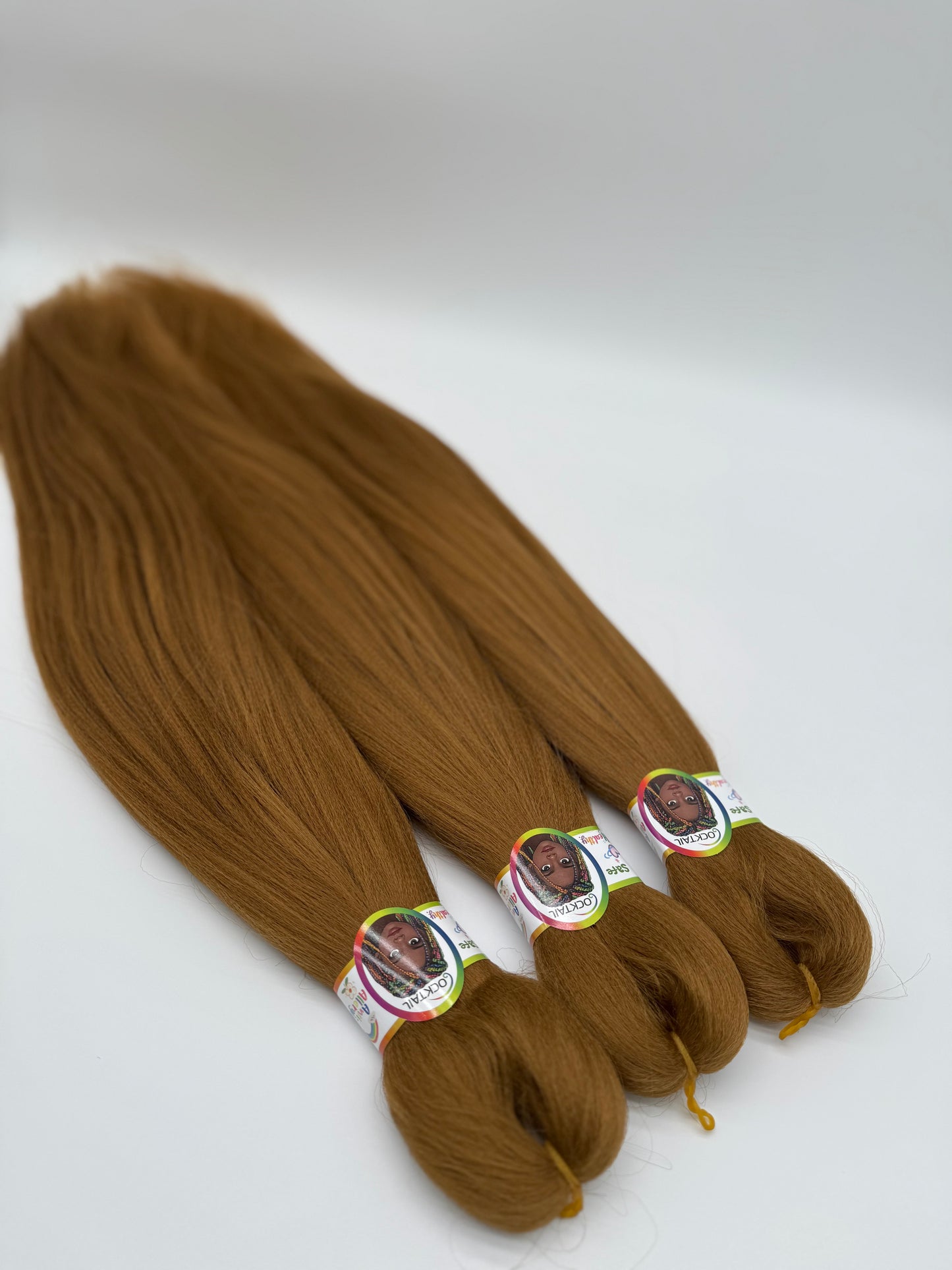 3x Pre-Stretched Premium Braids – Antibakterielle Flechthaarsträhnen, 1-22