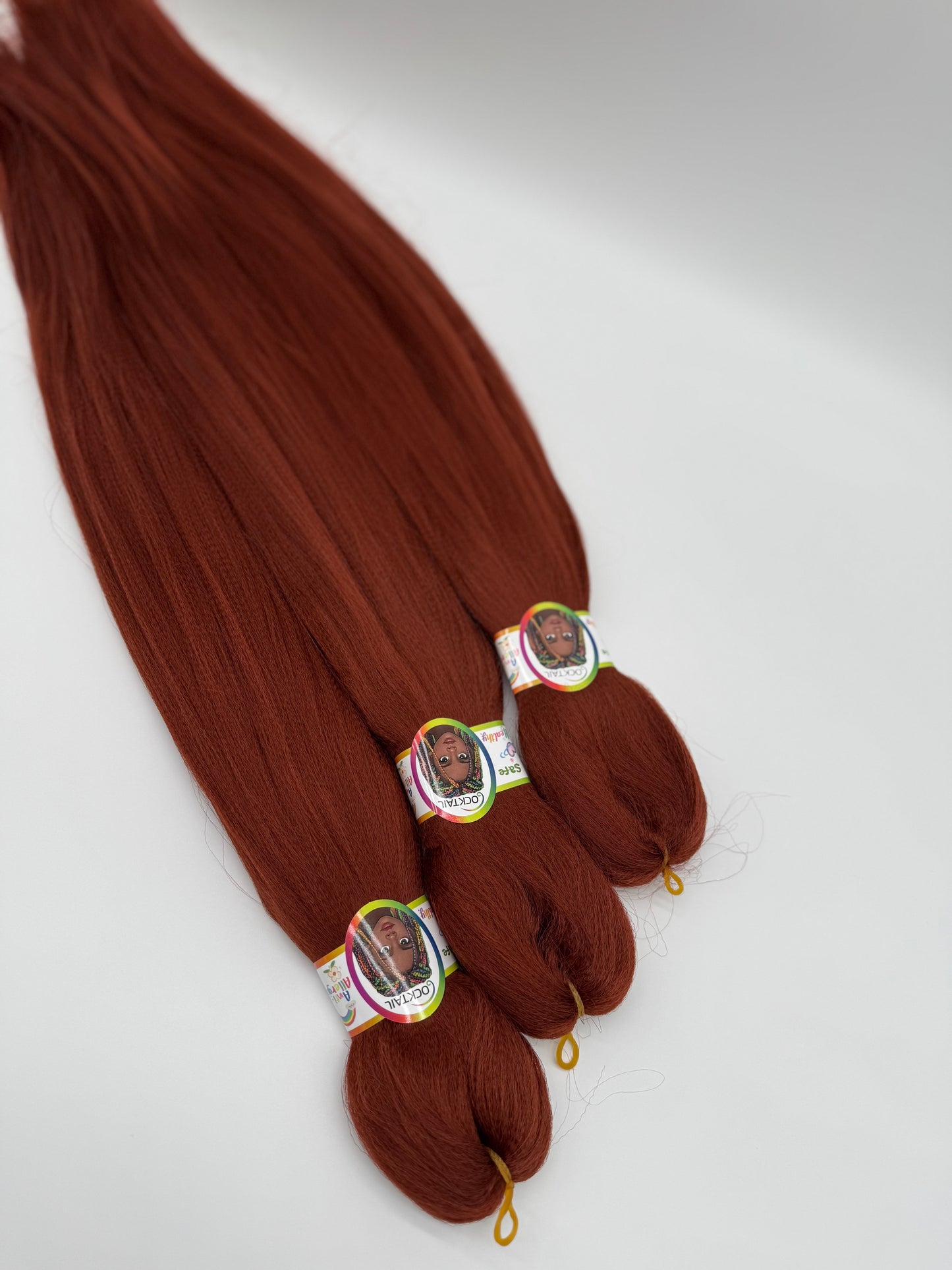 3x Pre-Stretched Premium Braids – Antibakterielle Flechthaarsträhnen, 1-24