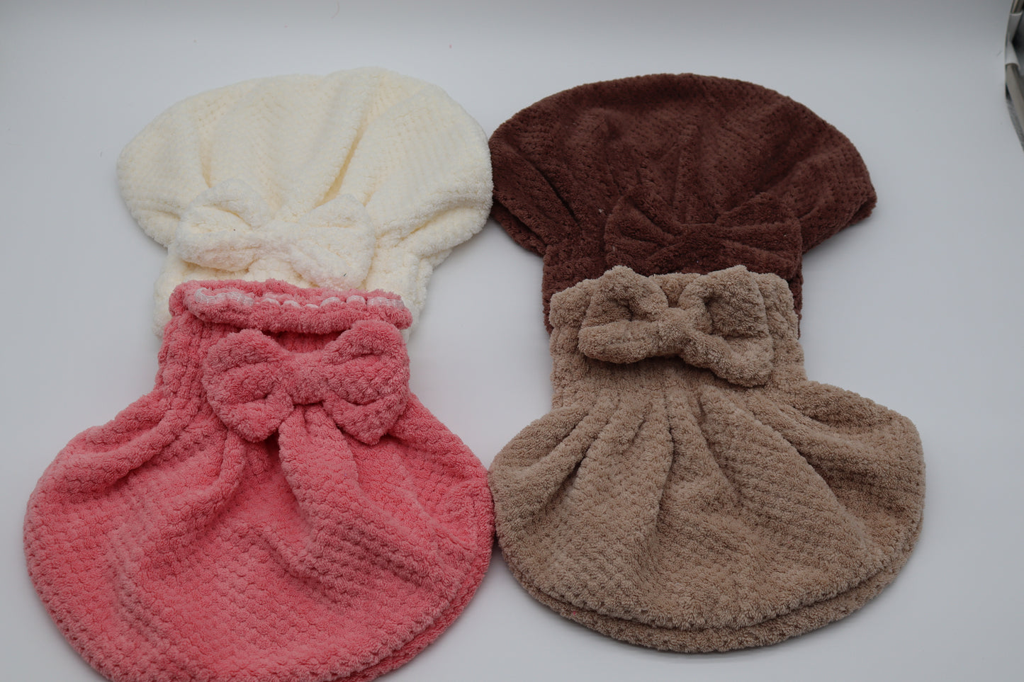 1x Haartrocknungskappe, Mikrofaser, Ultra-saugfähig, Badehut, schnell trocknend, Haarturban, Wickeltücher, weiche Duschhaube für langes dickes Haar — Pink