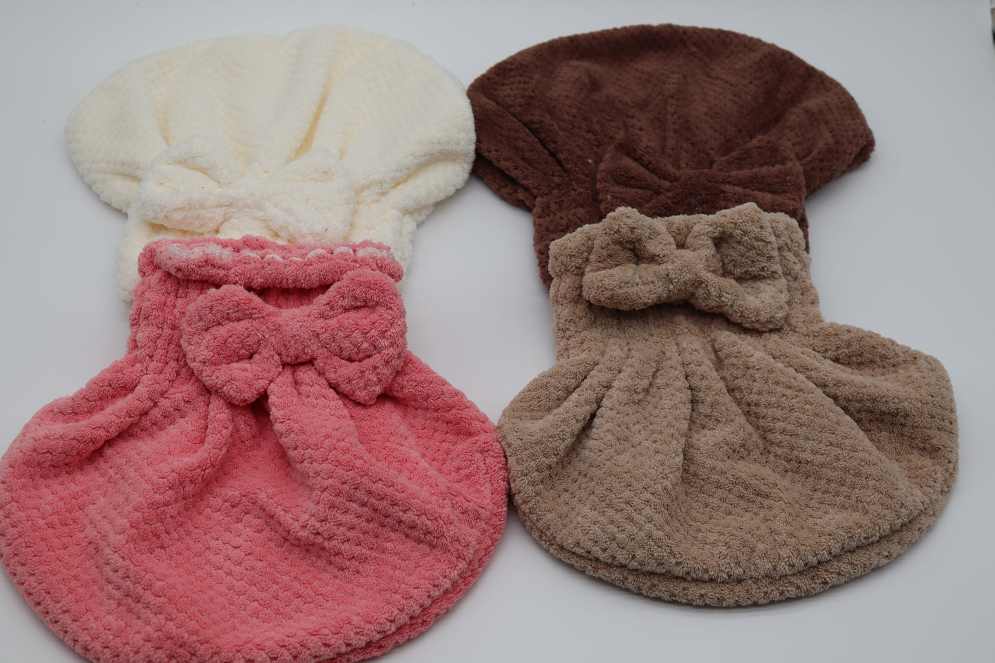 1x Haartrocknungskappe, Mikrofaser, Ultra-saugfähig, Badehut, schnell trocknend, Haarturban, Wickeltücher, weiche Duschhaube für langes dickes Haar — Pink